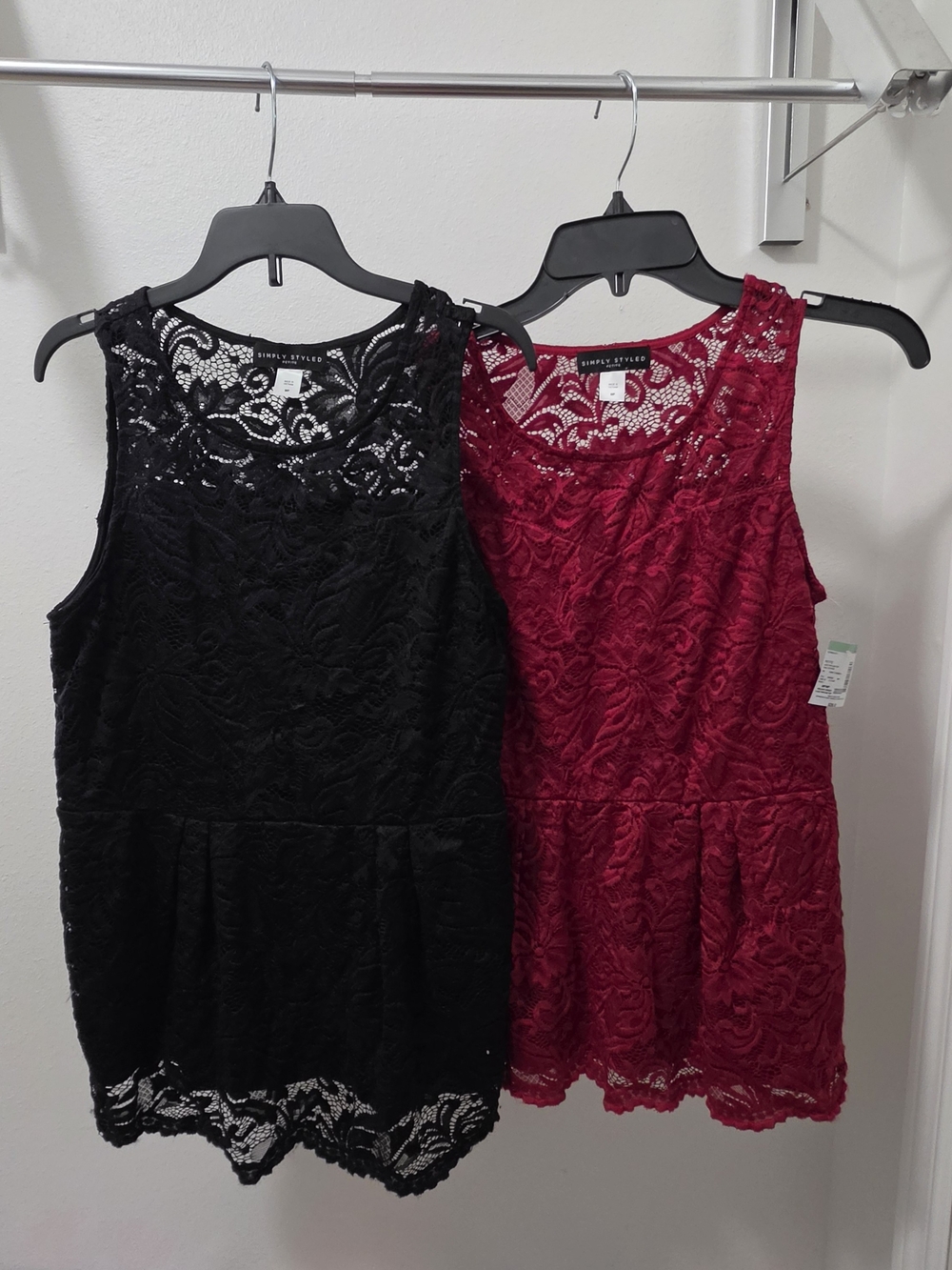 2 Lace Tank Tops